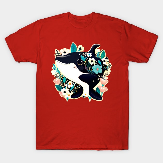 Superimposed Orca Whale T-Shirt by mafiatees.intl